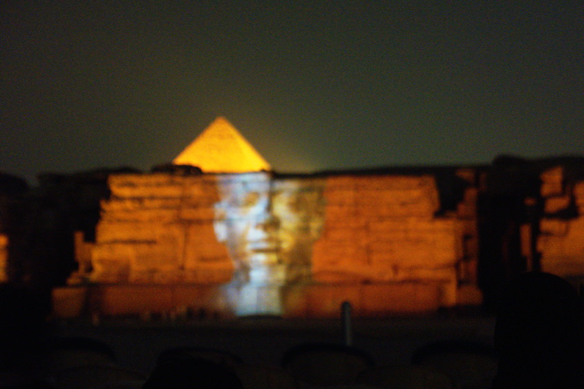 Egypt - Sound &#38; light show at the Pyramids of Giza 09-09-2014 #-24